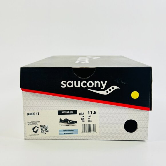 Saucony Guide 17 \'Black Shadow\' S20936-100 Multi Size main image 11